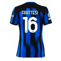 Billiga Inter Milan Davide Frattesi #16 Hemma fotbollskläder Dam 2023-24 Kortärmad